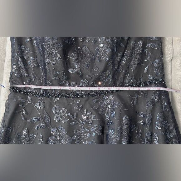 Jade Couture Mother of the Bride Dress. NEVER WORN. Iron Grey. Size 10 - Picture 13 of 16